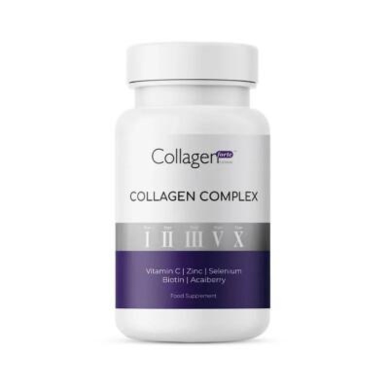 Collagen Forte: Advanced Collagen Complex for Enhanced Skin Elasticity, Joint Health & Anti-Aging – 90 Tablets