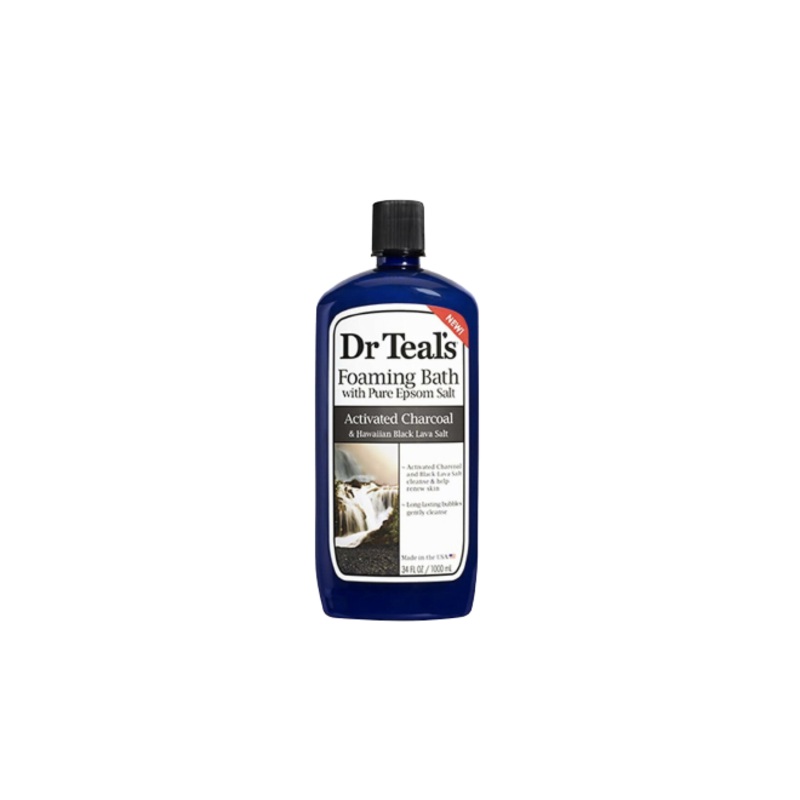 Dr Teals Foaming Bath Activated Charcoal