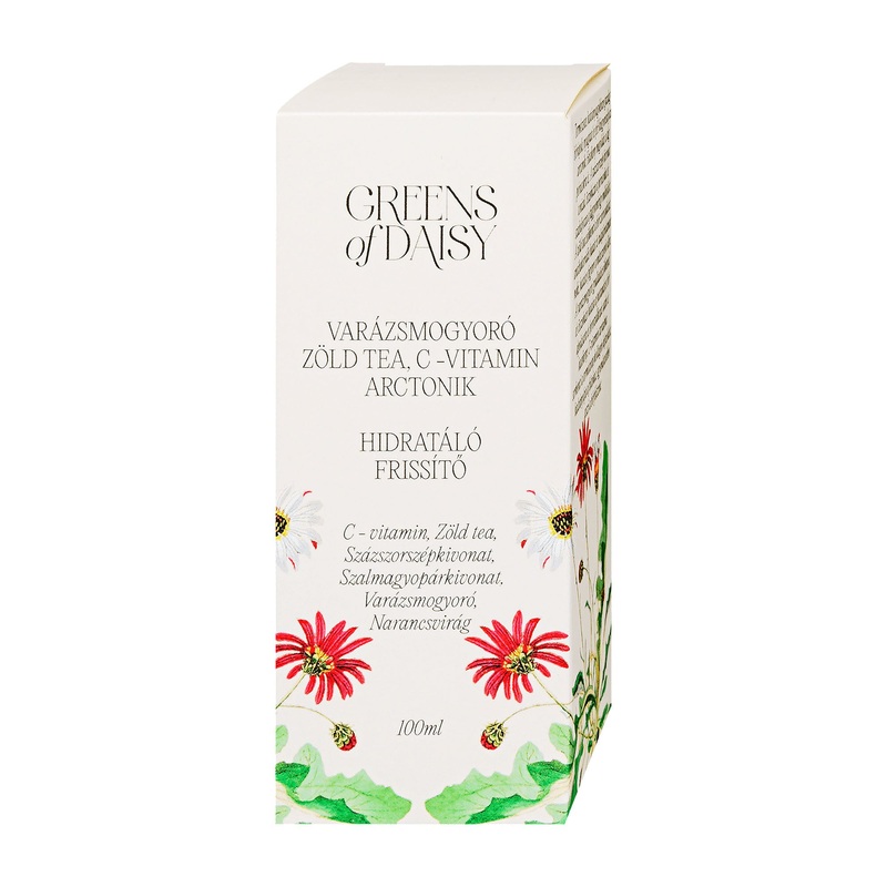 GREENS OF DAISY Hydrating Refreshing Face Toner, 100 mL