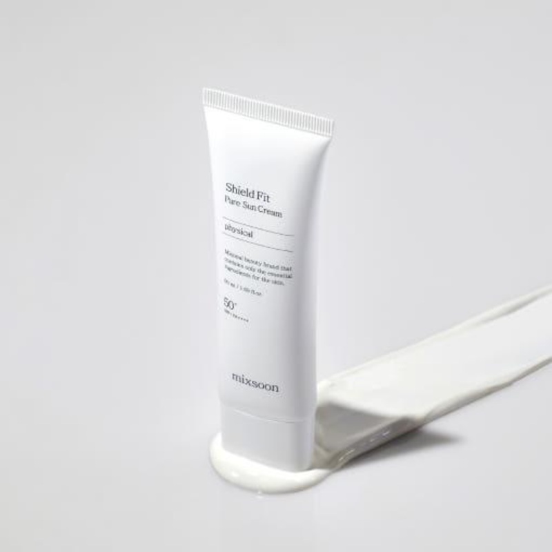 Mixsoon Shield Fit Pure Sun Cream  50ml | Reef-Safe SPF 50+ PA++++ UV Protection
