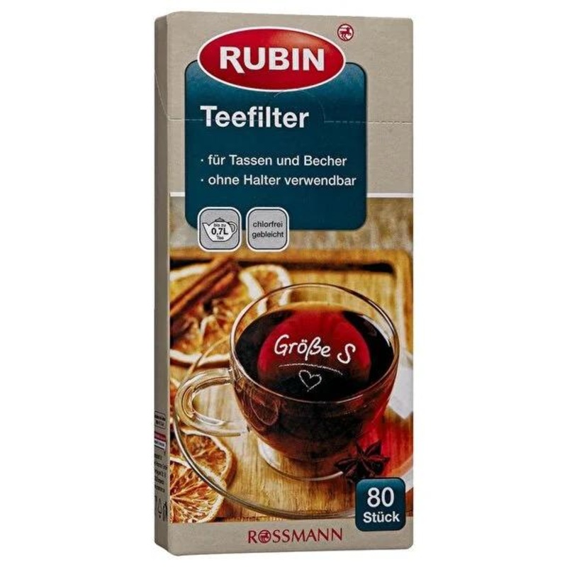 Rubin Tea Filter – Compact & Easy Tea Serving Solution for Tea Enthusiasts