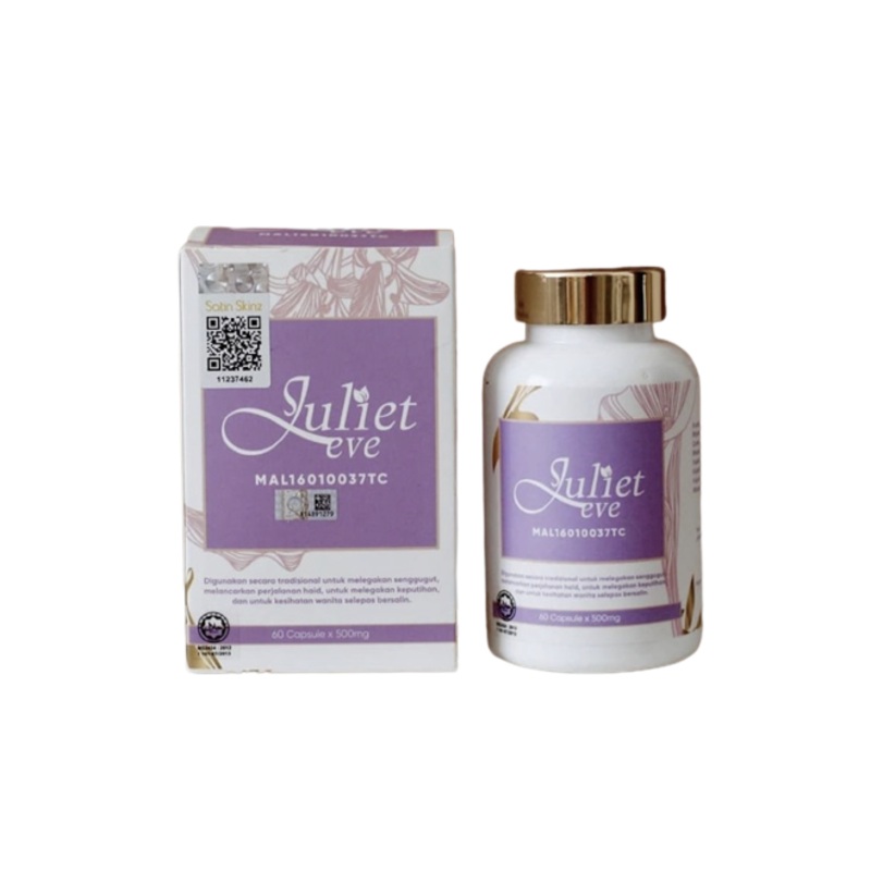 Satin Skinz Juliet Eve 60 Capsules X 500Mg