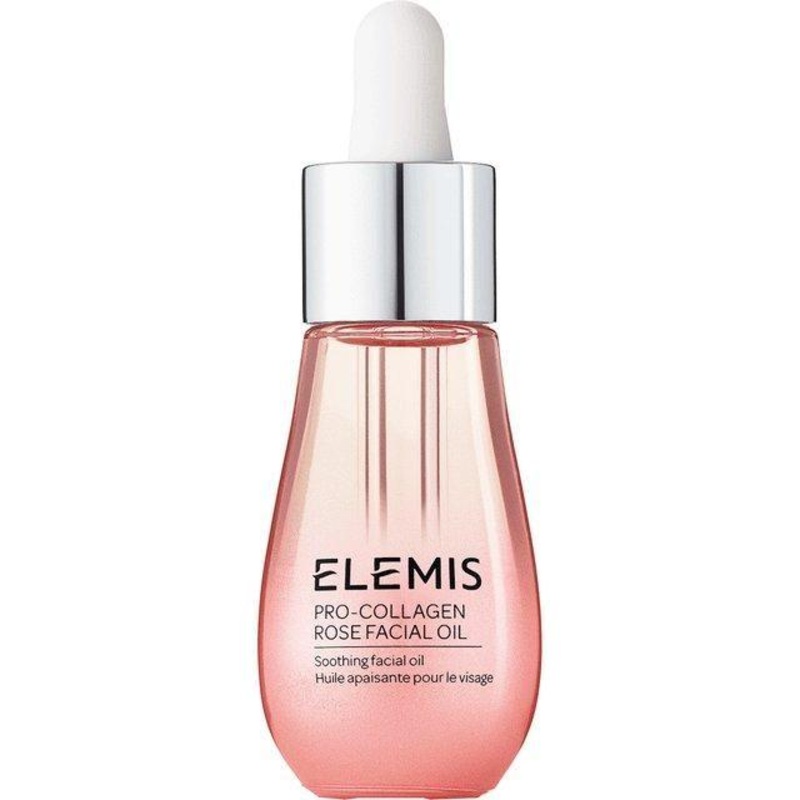 Elemis Pro-Collagen Rose Facial Oil  15ml | Soothing, Nourishing Glow with Rose Extracts