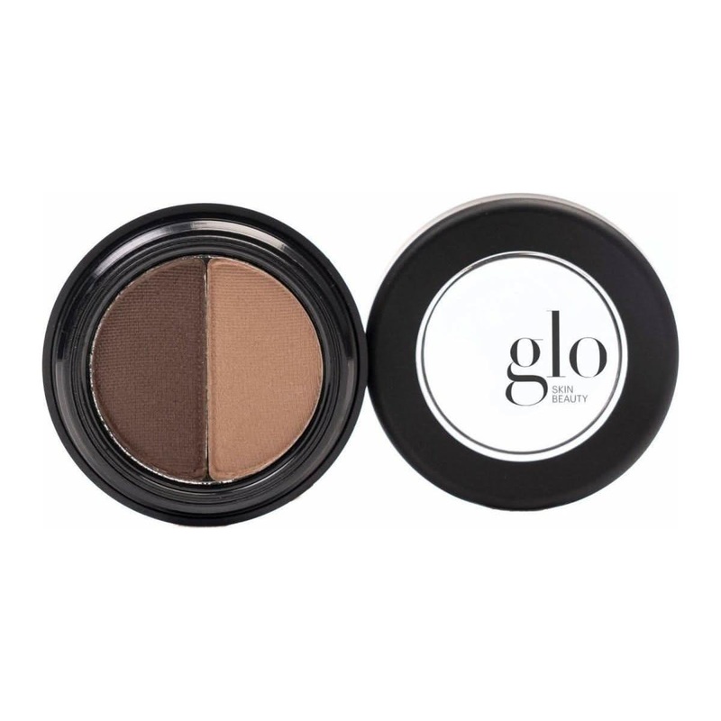 Glo Skin Beauty Brow Powder Duo  2g | Natural Definition & Custom Colour Brown GSB
