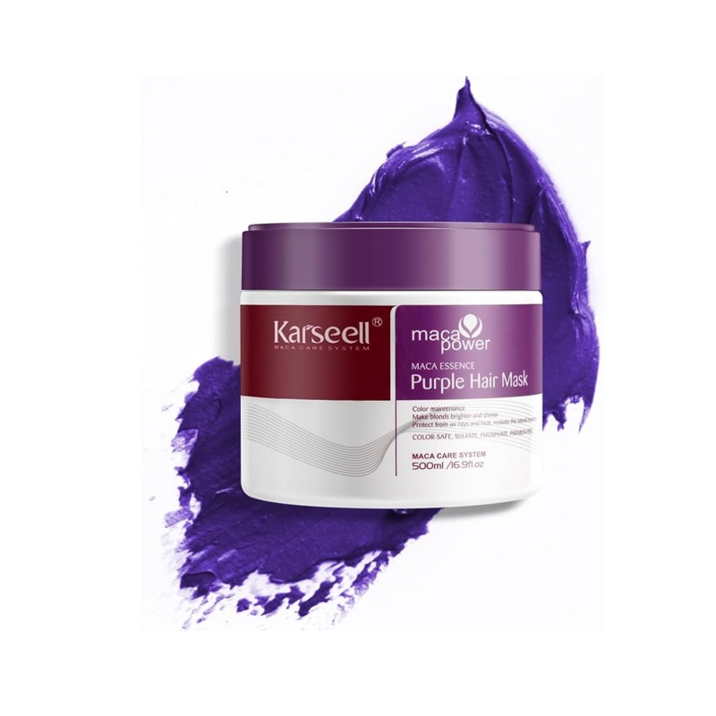 Karseell Maca Power Essence Purple Hair Mask – 500ml
