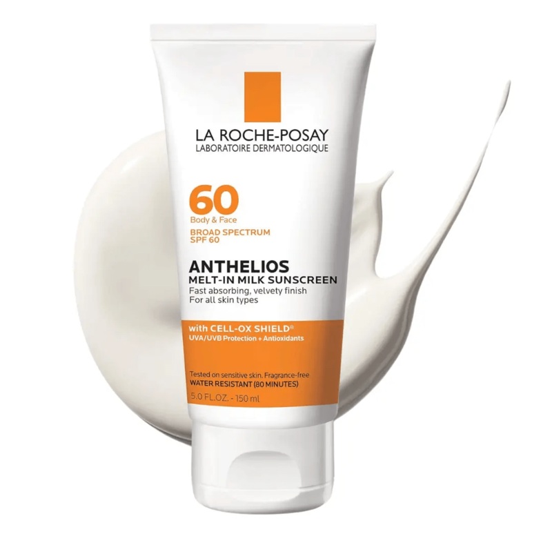 La Roche-Posay Anthelios 60 Melt-In Body Milk Sunscreen 5.0 oz.