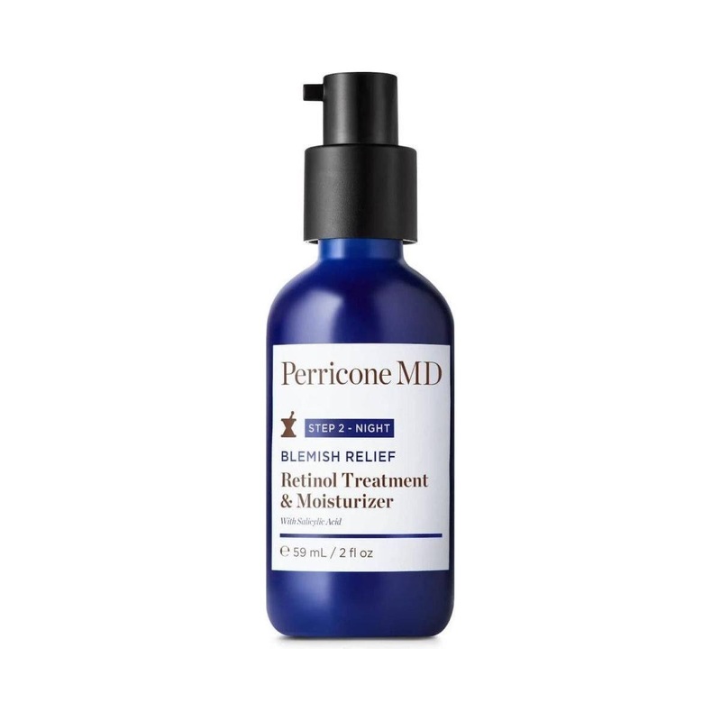 Perricone MD Acne Relief Retinol Treatment & Moisturizer  60ml | Overnight Blemish Control with Retinol, Citrulline & Niacinamide
