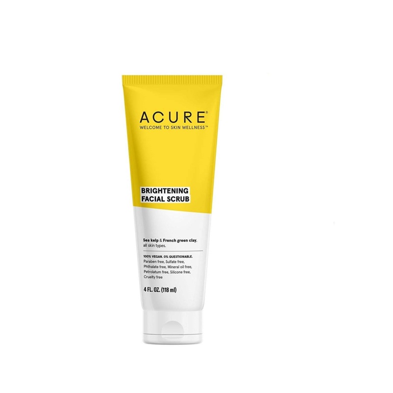 Acure Brightening Facial Scrub – 118ml