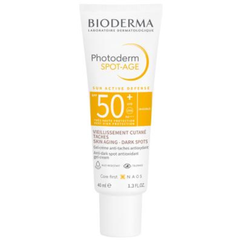 Bioderma Photoderm SPF50+ Sunscreen Cream for Sensitive Skin – Broad Spectrum Protection, Anti-Aging, Hypoallergenic
