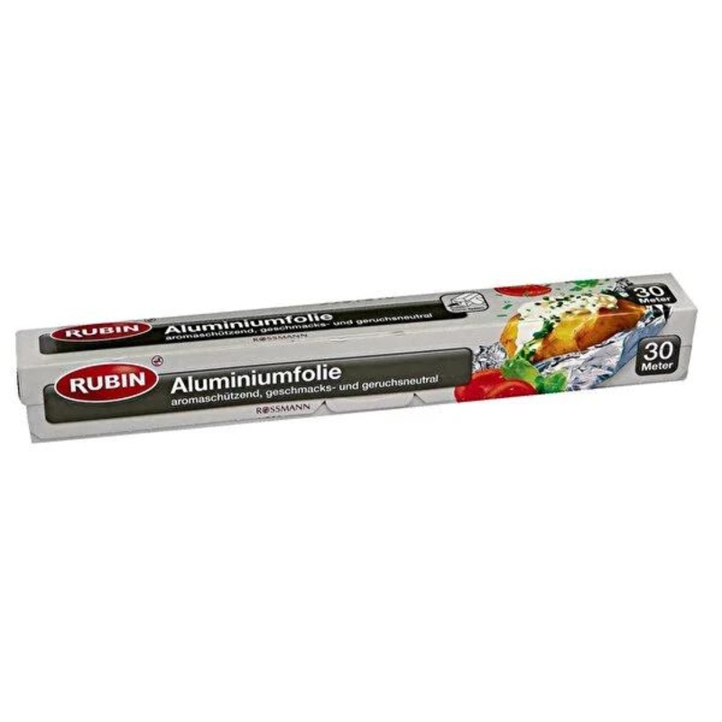 Rubin 30m Aluminum Foil Roll – Airtight Food Storage Solution for Home Cooks