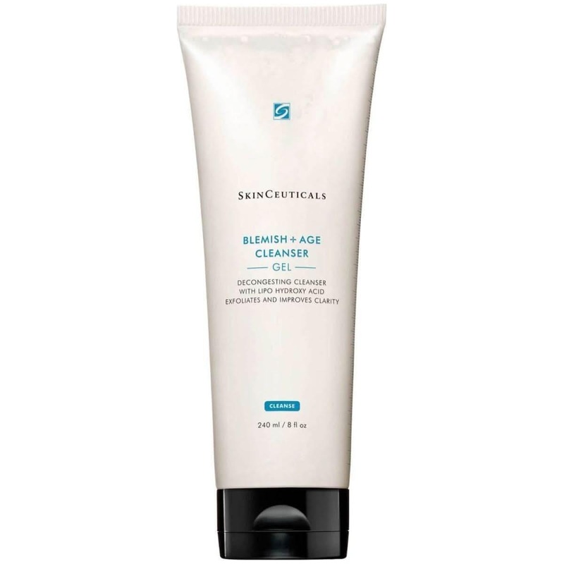 SkinCeuticals Blemish + Age Defense Corrective Gel  240ml | Exfoliating Cleanser for Oily, Acne-Prone & Aging Skin