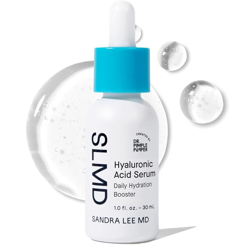 SLMD by Dr. Pimple Popper Hyaluronic Acid Serum  30ml | Lightweight, Deep Hydration for Smooth, Dewy Skin