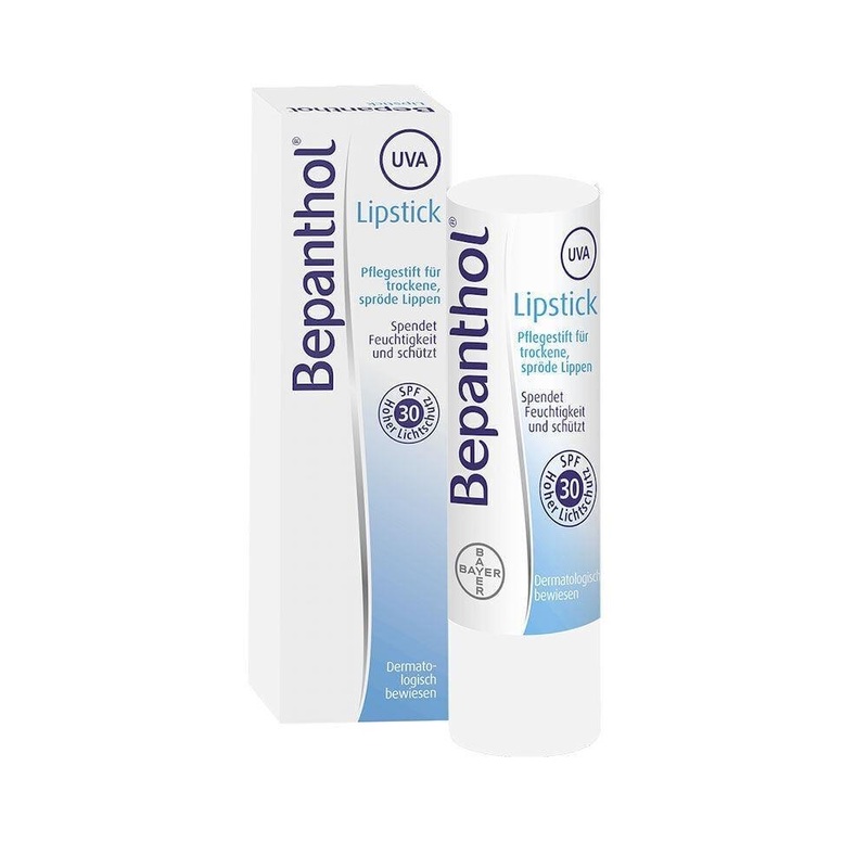 Bepanthol Lipstick Sun Protective Lip Care Cream SPF 30 – Moisturizes & Protects Dry Lips