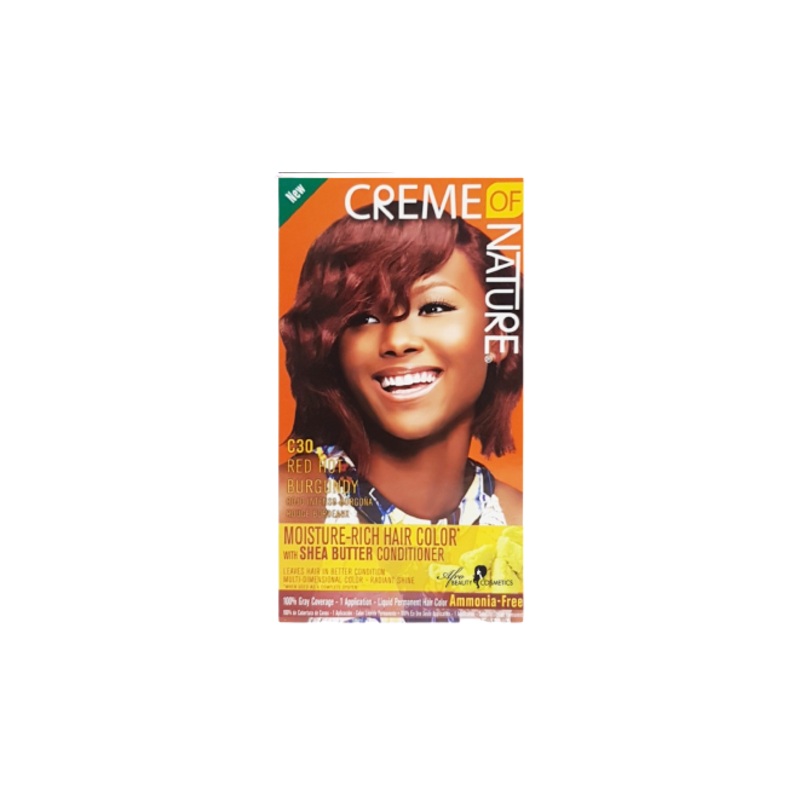 Creme Of Nature Red Hot Burgundy