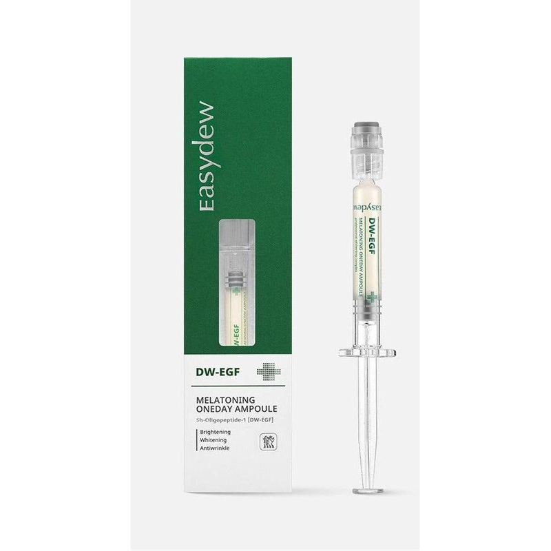 Easydew DW-EGF Melatoning Oneday Ampoule – 1ml | High-Purity EGF for Freckles & Pigmentation