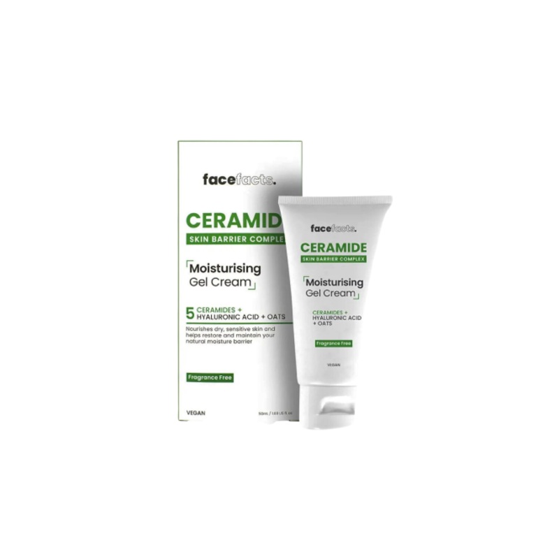 Facefacts Ceramide Moisturising Gel Cream 50ML