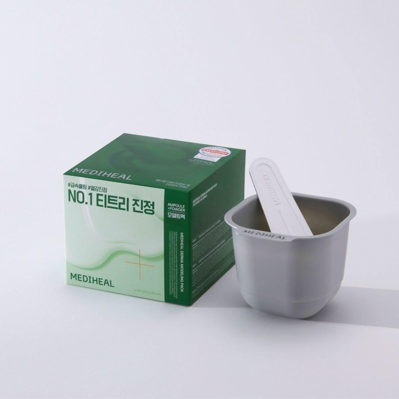MEDIHEAL Derma Modeling Pack  Teatree Calming | Instant Relief for Sensitive, Irritated Skin