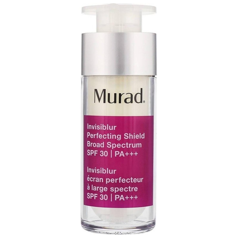 Murad Invisiblur Perfecting Shield SPF30  30ml | 3-in-1 Anti-Aging Primer + SPF + Skin Smoother