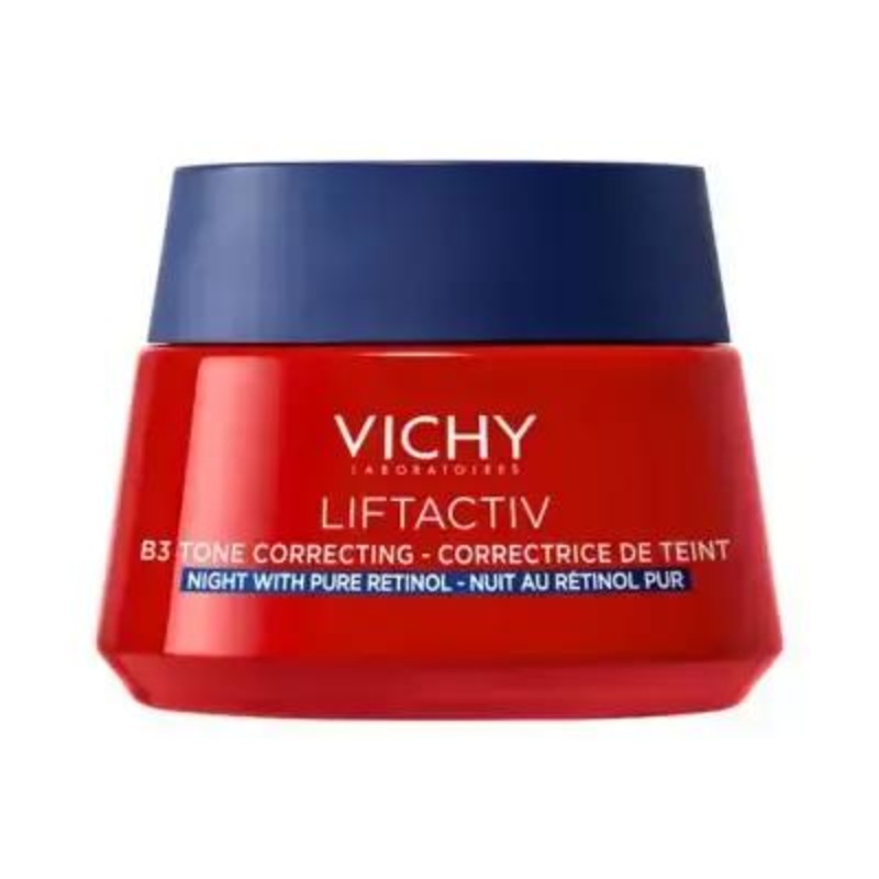 Vichy Liftactiv B3 Retinol Night Cream: Reduce Dark Spots, Wrinkles & Even Skin Tone While You Sleep (1.69 fl oz)