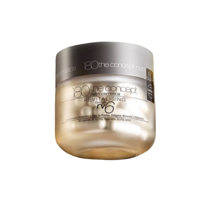 180 THE CONCEPT Nutricosmetica Revitalising Formula RV6 2.0  60 Capsules | Advanced Collagen Filling & Line Repair 1 UNIT