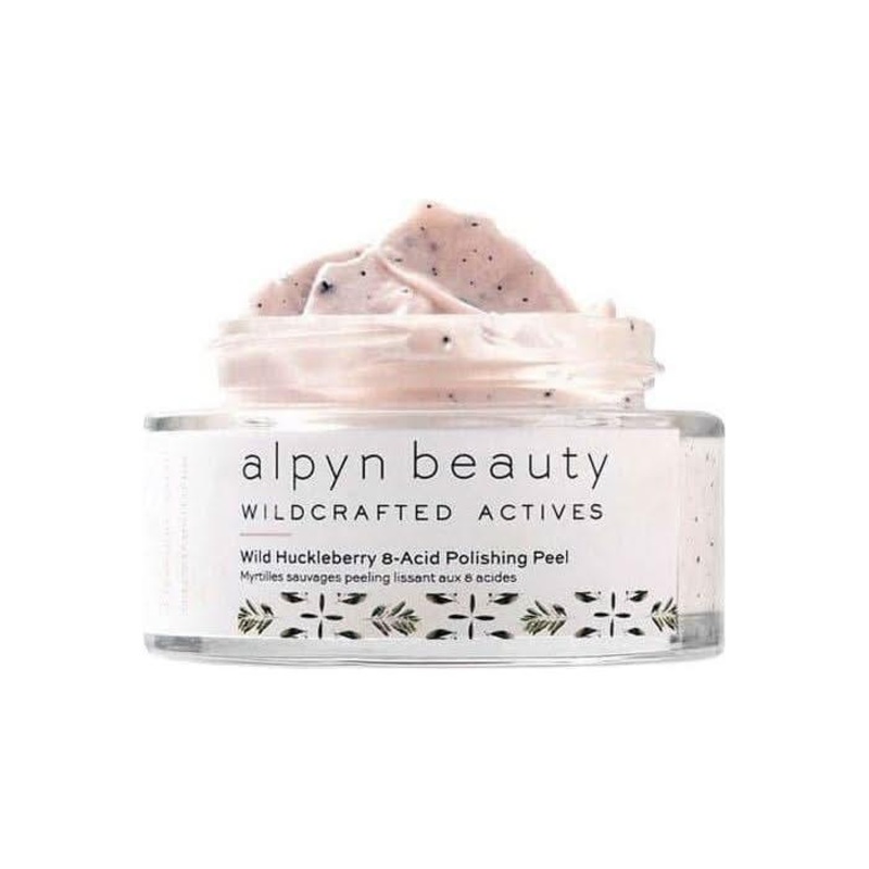 Alpyn Beauty Wild Huckleberry 8-Acid Polishing Peel – 50ml | Refine, Brighten & Resurface 1.7 oz