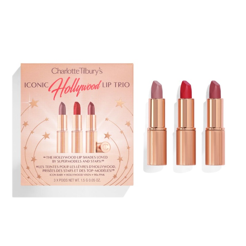 Charlotte Tilbury Charlotte’s Iconic Hollywood Lip Trio