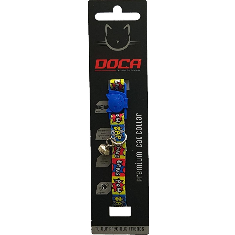 Doca Premium Cat Collar: Stylish, Safe & Adjustable – Comfortable Fit for Your Feline Friend