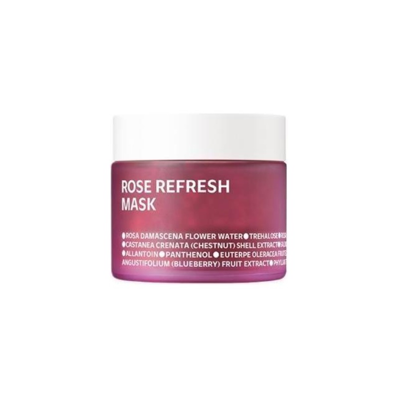 isoi Bulgarian Rose Refresh Mask  80g | Hydrate, Exfoliate, & Revitalize
