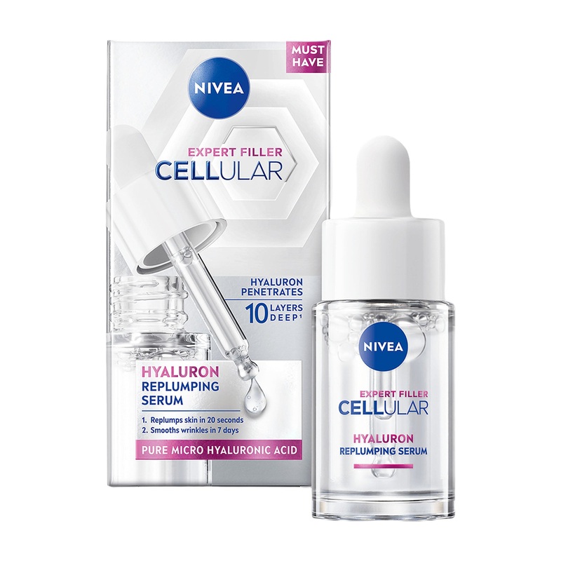 Nivea Cellular Expert Filler hyaluron replumping serum, 15 mL