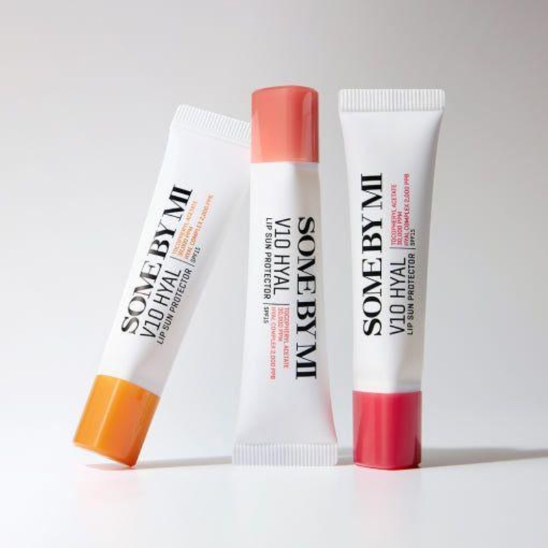 SOME BY MI V10 Hyal Lip Sun Protector – 7ml | SPF 15 UV Protection & Lip Wrinkle Care CLEAR