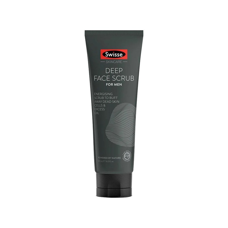Swisse Skin Care Deep Face Scrub For Men 120ml