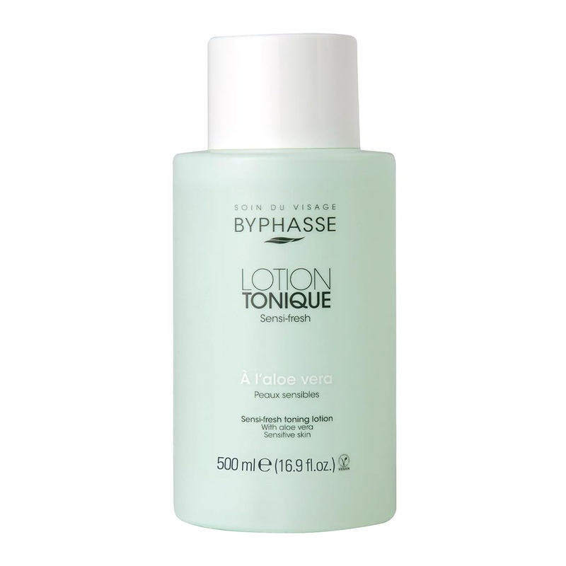 Byphasse Sensi-fresh toning lotion with aloe vera sensitive skin 500ml