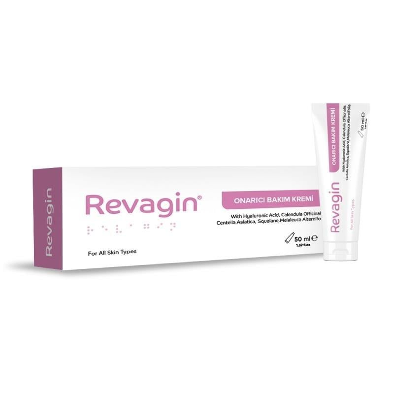 Revagin Skincare Cream for Sensitive Skin – Natural, Nourishing, and Hydrating with Hyaluronic Acid, Tea Tree Oil & Vitamin E