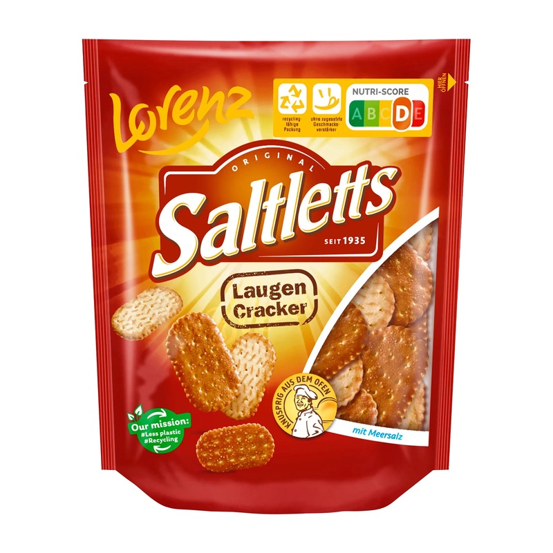 Saltletts Pretzel Cracker, 150 g