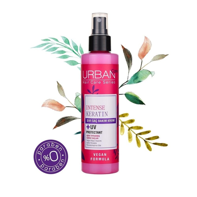 Urban Intense Keratin Hair Care Cream – Nourishing Leave-In Treatment for Damaged Hair