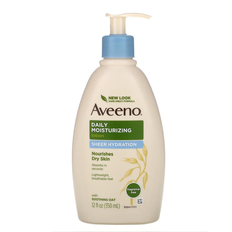 Aveeno Daily Moisturizing Sheer Hydration Dry Skin Lotion 350ml
