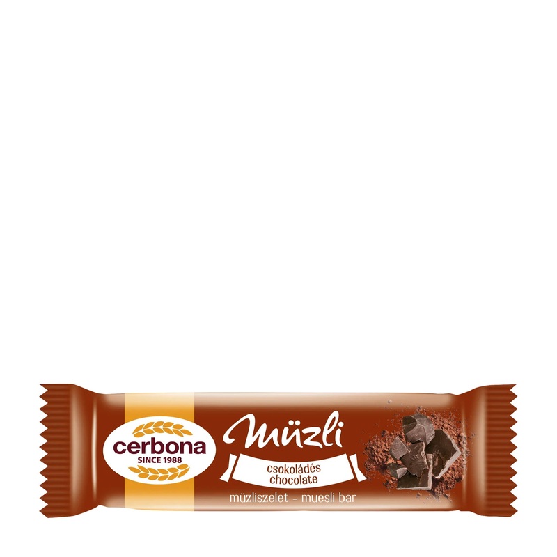 Cerbona Chocolate muesli bar, 20 g