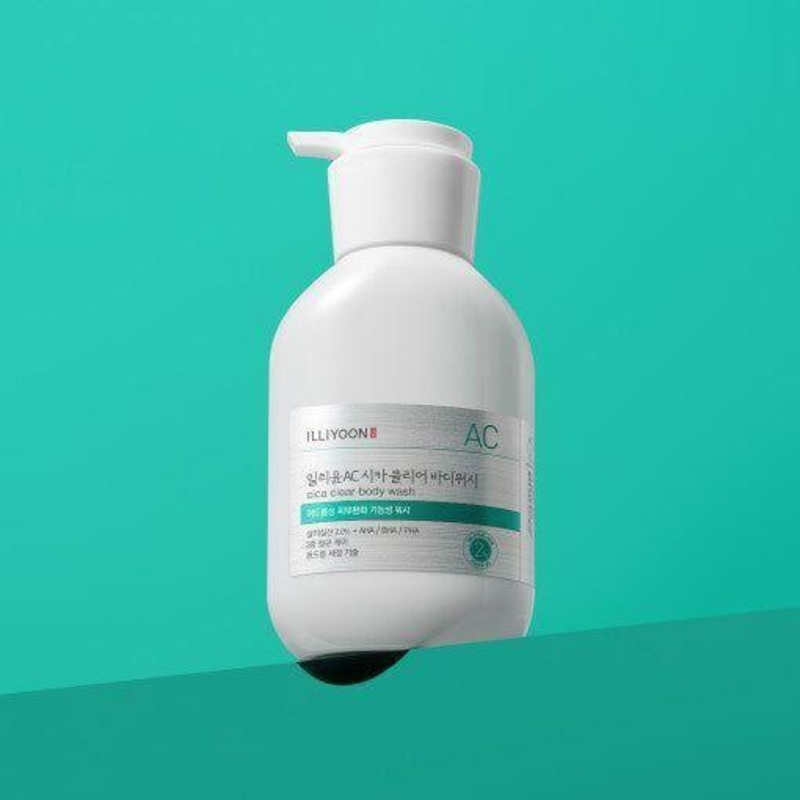 ILLIYOON Cica Acne Clear Body Wash  400ml | Clears Back Acne in 7 Days