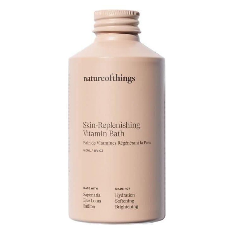 Natureofthings Skin-Replenishing Vitamin Bath  180ml | Radiance-Boosting Botanical Soak 180 ml