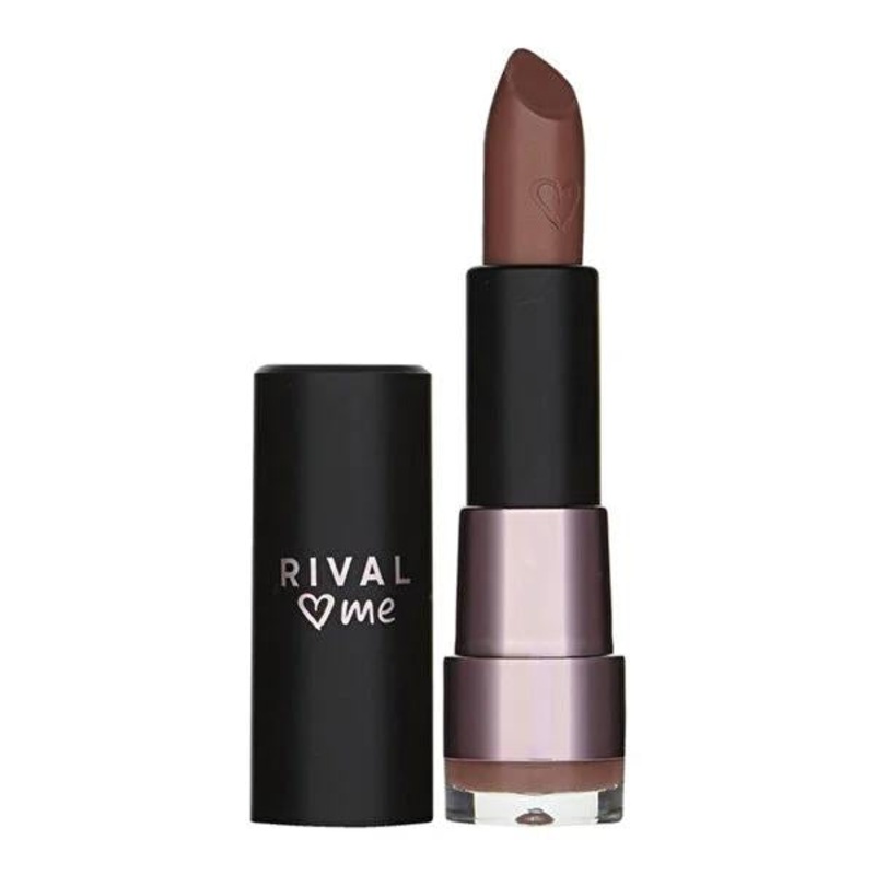 Rival Loves Me Desert Storm Lipstick: Creamy, Moisturizing Nude Lipstick for Soft, Hydrated Lips