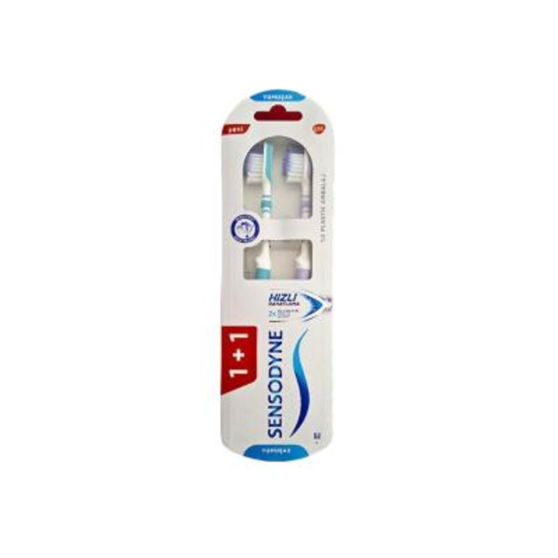 Sensodyne Soft Toothbrush: Gentle & Rapid Relief for Sensitive Teeth & Gums – Ergonomic Design, Comfortable Grip