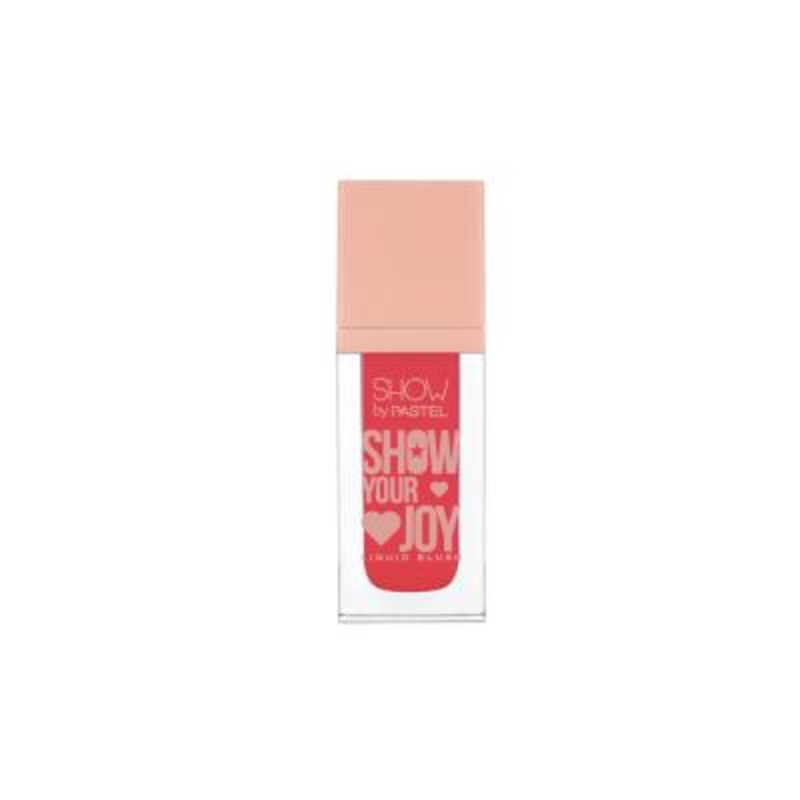 Show By Pastel Liquid Blush – Natural Makeup with 24-Hour Moisturizing Effect – Portable Cosmetics