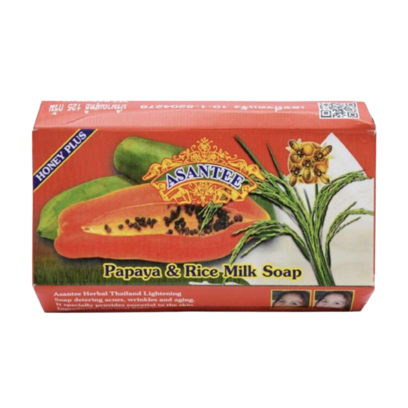 Asantee Papaya And Rice Milk Soap