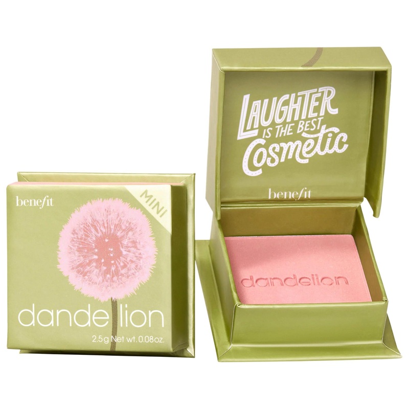 Benefit Cosmetics Dandelion Baby-Pink Powder Blush: Natural, Long-Lasting, Brightening, Airbrushed Effect