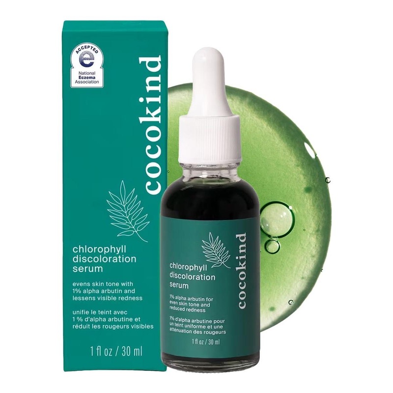 Cocokind Chlorophyll Discoloration Serum 1 fl oz (30 ml)  Vegan Spot Fading & Radiance Booster
