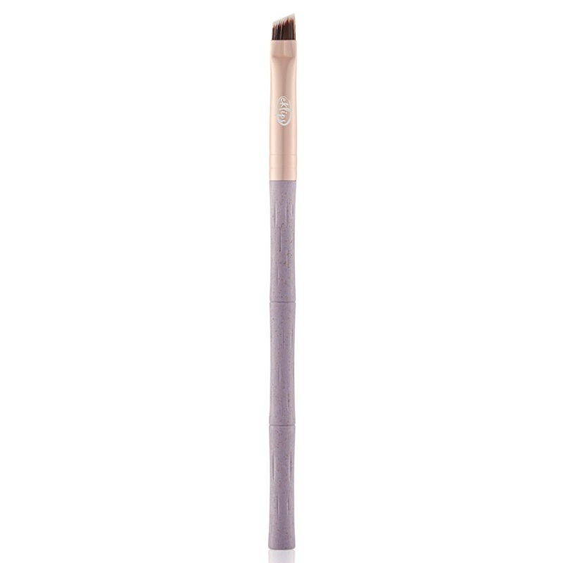 Eklips Angled Eyebrow & Eyeliner Brush: Achieve Precise Definition, Natural Full Brows, Effortless Eyeliner Application