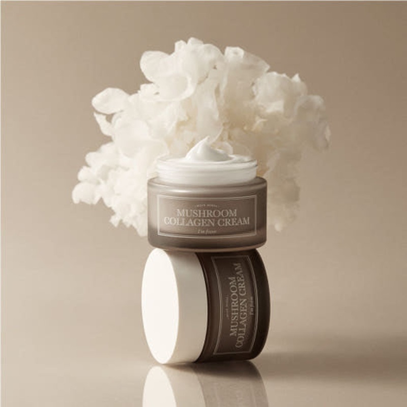 I’m From Mushroom Collagen Cream  50ml | Vegan Collagen Cream for Firm, Hydrated & Youthful Skin