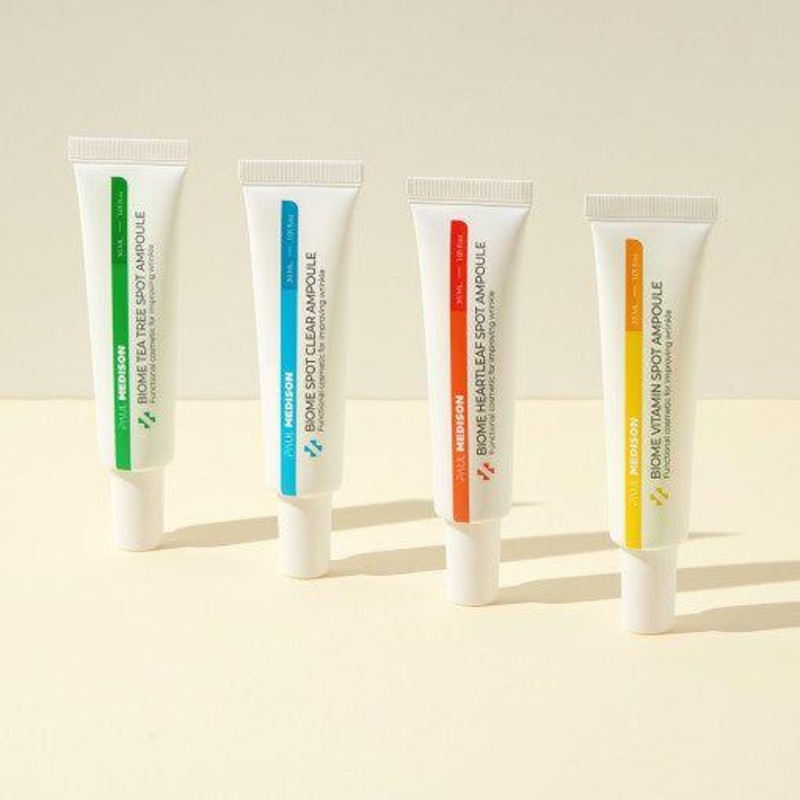 PAUL MEDISON Biome Spot Ampoule  30ml (4-Type) | Exfoliating, Hydrating & Skin-Smoothing Care BIOME TEA TREE SPOT AMPOULE