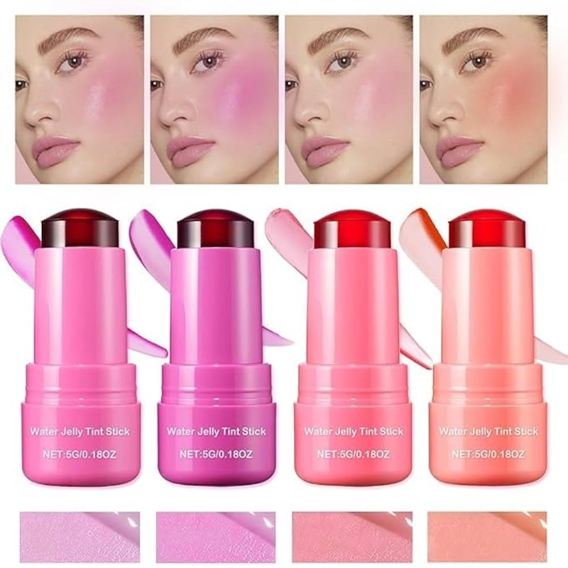Vibely Cooling Water Jelly Tint Gel Blush Lipstick- 5g V01