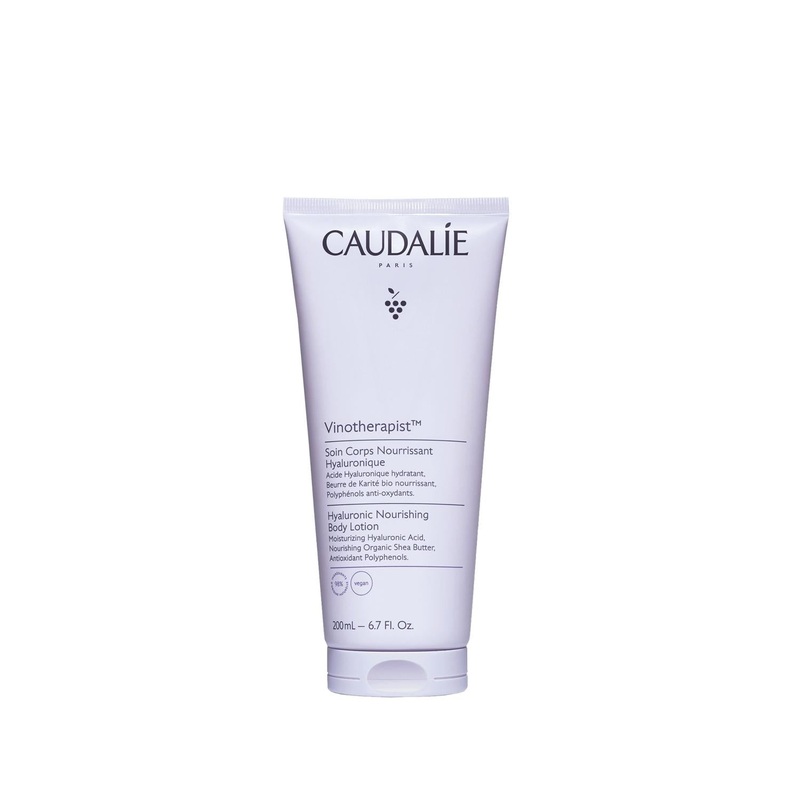 Caudalie Vinotherapist Nourishing Body Lotion: Deeply Moisturizing Hyaluronic Acid Body Lotion for Dry Skin (6.76 fl oz)